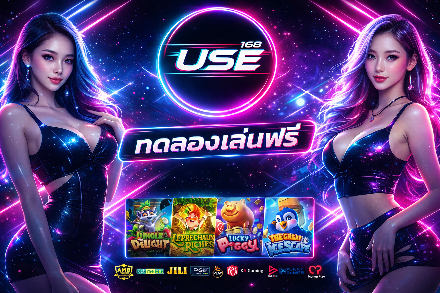 ทดลองเล่น USE168